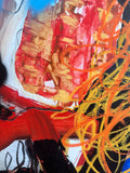 “Blue & Orange #3” Original Artwork
