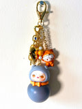 Limited Edition 1/1 “SCOTTISH FOLD” PUCKY Roly-Poly Kitty Bag Charm