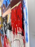 “Blue & Orange #3” Original Artwork