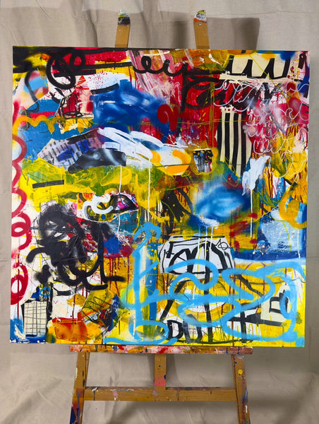 “The Streets Tells Me What I Need to Know ” Original Artwork