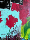 “Red & Green #1” Original Artwork