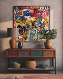 “The Streets Tells Me What I Need to Know ” Original Artwork