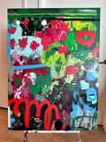 “Red & Green #1” Original Artwork