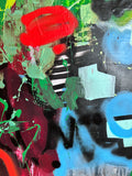 “Red & Green #1” Original Artwork