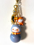 Limited Edition 1/1 “SCOTTISH FOLD” PUCKY Roly-Poly Kitty Bag Charm