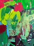 “Red & Green #1” Original Artwork