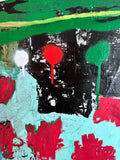 “Red & Green #1” Original Artwork